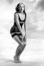 Pinup Bathing Beauty 1920s