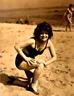 Clara Bow Maillot Cutout Beach
