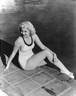 Jean Harlow White Maillot JH3H20